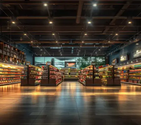 Moderner Supermarkt