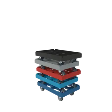 rolldolly Classic Turm (Farben: 5010, 6024, 3000, 7032, 9005)