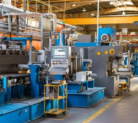 Innenraum Metallwerkstatt