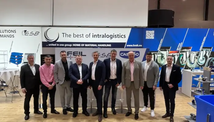 Messe-Team LogiMAT Intralogistik